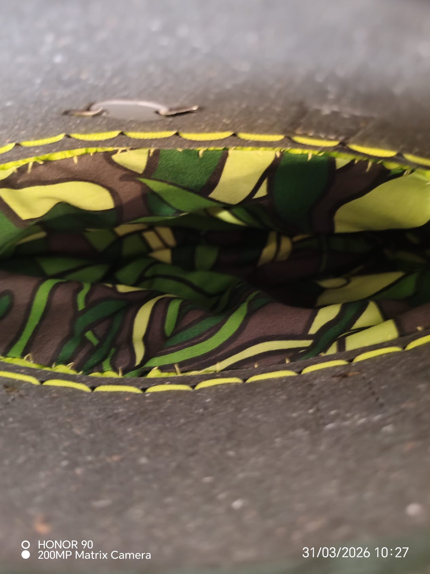 Cabas Luxe Citron Vert