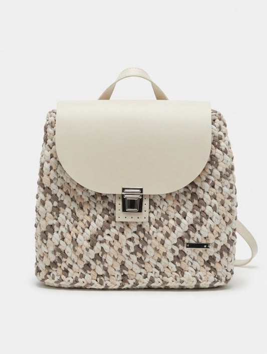 « Sérénité » – Sac à dos tissé à la main