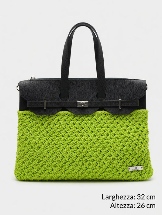 Cabas Luxe Citron Vert