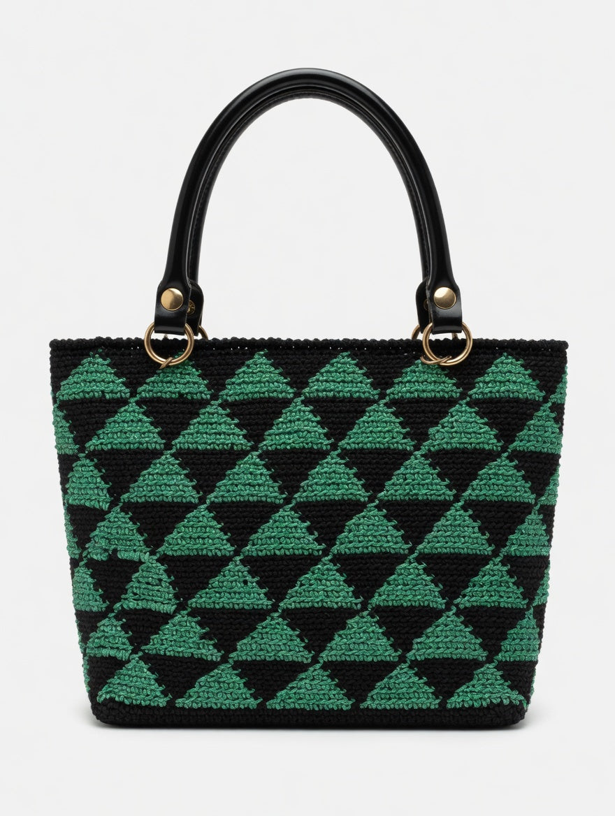 Geo Triangle Tote Tasche
