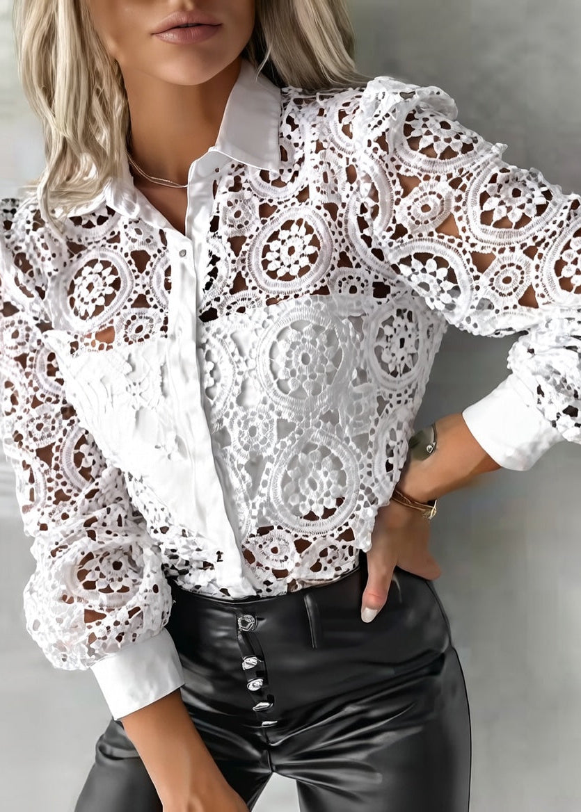 Spitzenblusen für Damen Elegant