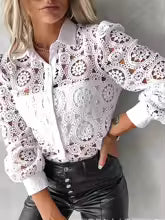 Spitzenblusen für Damen Elegant