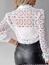 Spitzenblusen für Damen Elegant