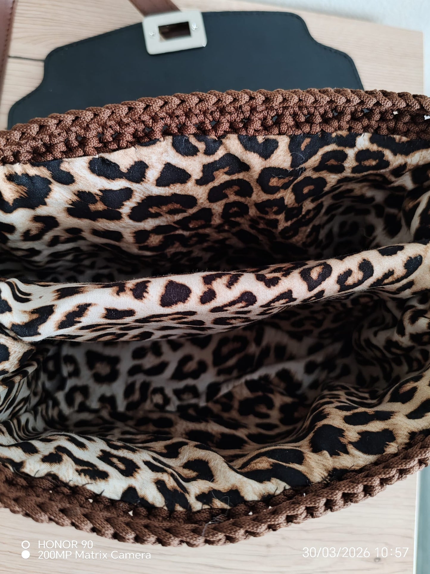 Tasche „Leopardo Intrecciato“ – Einzigartige Handarbeit