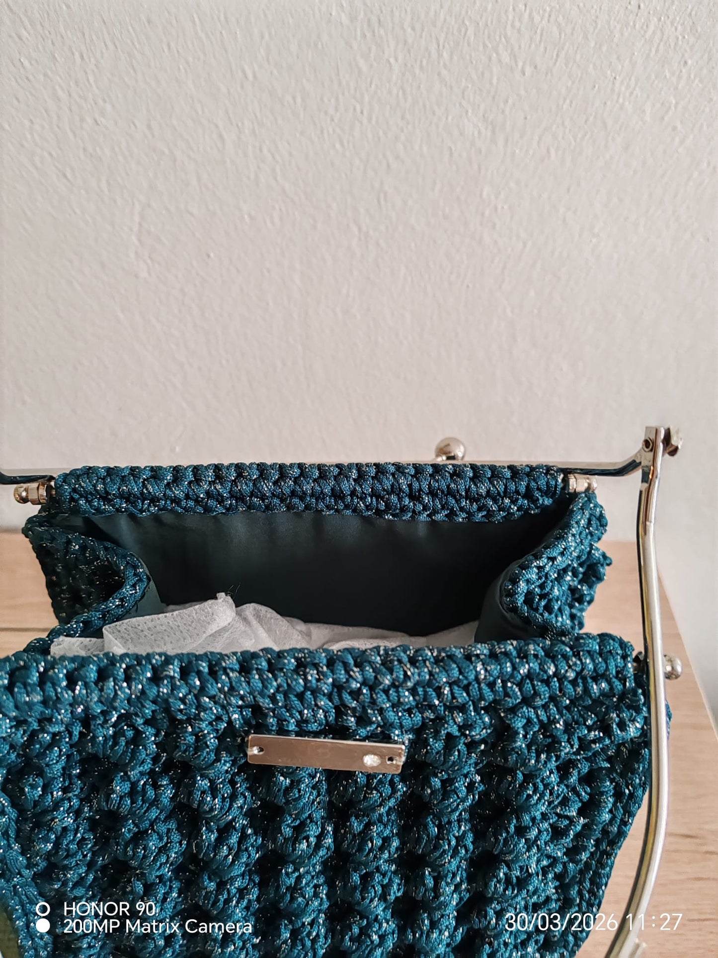 Sac à main « Sirena Frame » – Sac de créateur au crochet