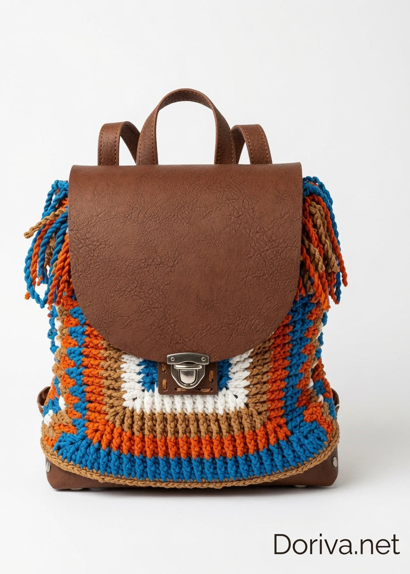 Boho Fransen Rucksack