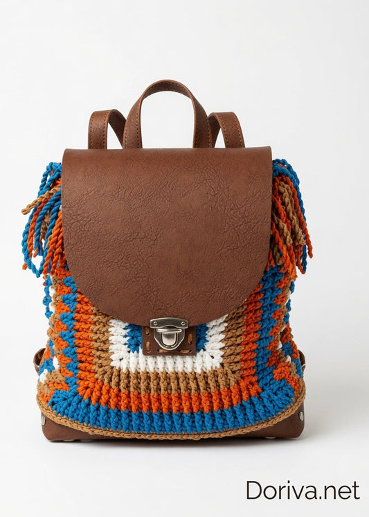 Boho Fransen Rucksack