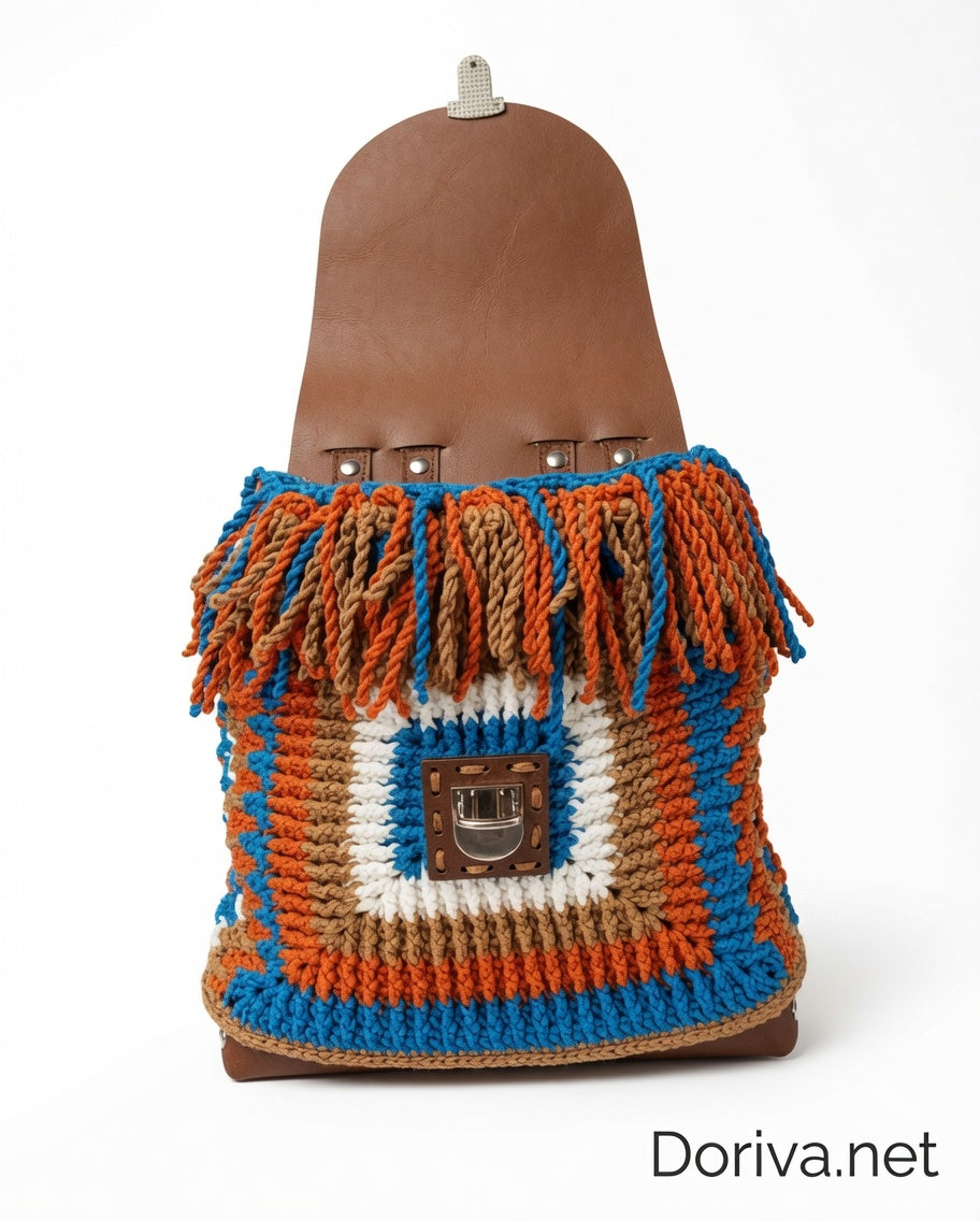 Boho Fransen Rucksack