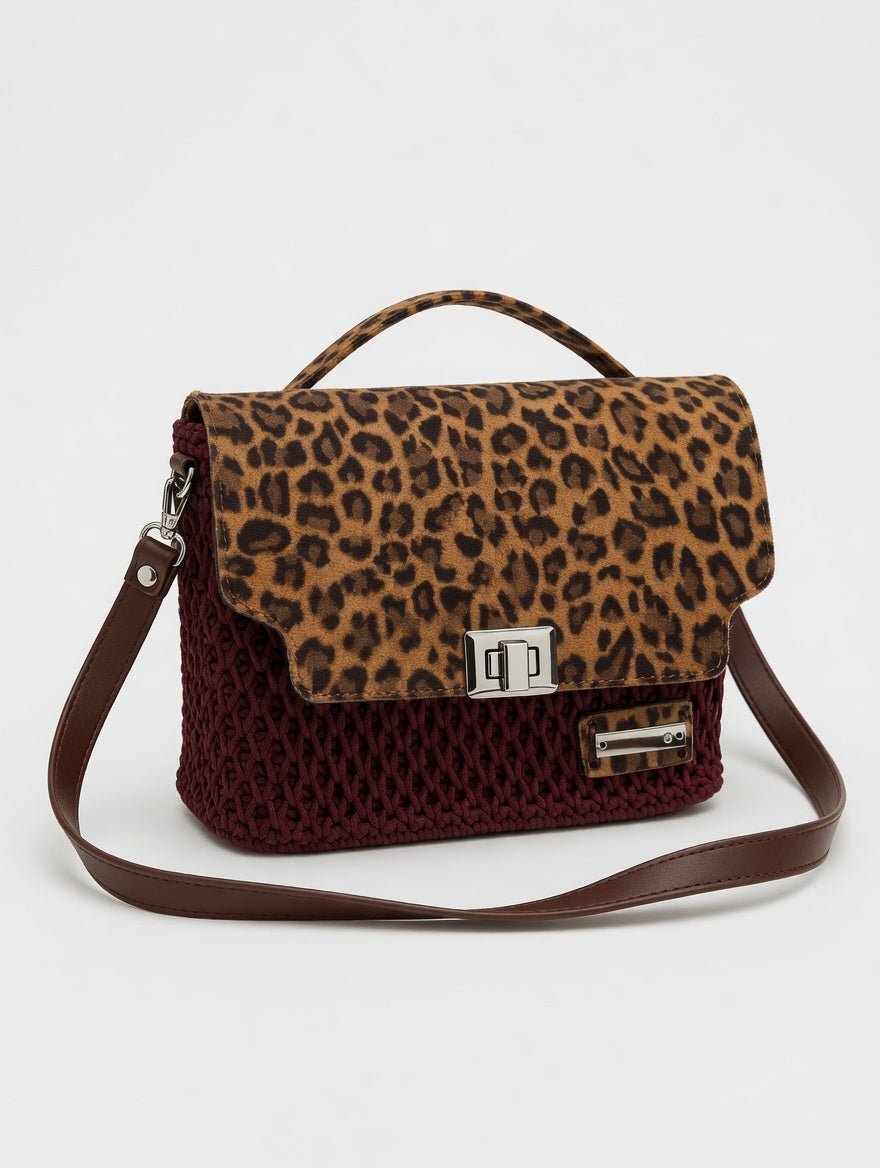 Tasche „Leopardo Intrecciato“ – Einzigartige Handarbeit